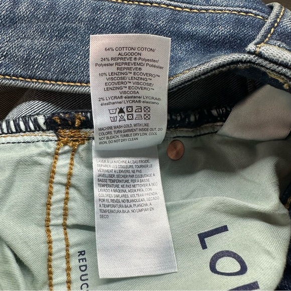 Lucky Brand Women’s Low Rise Flare Jeans Size 20/35R Medium Wash Stretch - Picture 8 of 16